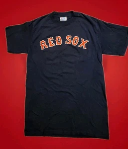 VTG Majestic MANNY RAMIREZ #24 MLB BOSTON RED SOX Adult Medium T-Shirt Jersey - Picture 1 of 7