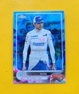 2022 Formula 1 Topps Chrome Sapphire Edition  Esteban Ocon #43 F1 Driver  - Picture 1 of 2
