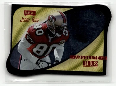 1999 Playoff Absolute SSD #HE24 Jerry Rice Heroes - Imagem 1 de 2