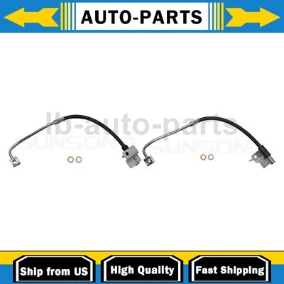 Manguera de freno delantera 2x para Ford Mustang 2015-2018 5,2 L Sunsong Foto 1 de 4
