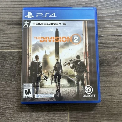 Tom Clancy's The Division 2 (Sony PlayStation 4, 2019) PS4, Complete CIB - Image 1 of 4