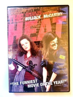 Heat DVD Crime Thriller 1995 R Sandra Bullock Melissa McCarthy Free Shipping - Image 1 of 3