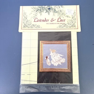 Lavender & Lace Oh, Angel Of Mercy Told In A Garden L&L 28 Design Area 64 1/4x 1 - Image 1 of 4