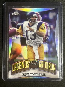 🔥Kurt Warner 2024 Topps Chrome #LOG-21 Refractor Legends of the Gridiron Rams - Picture 1 of 2