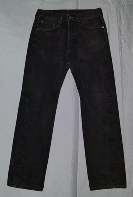 Vintage Levi’s 505 Black Denim Jeans Regular Fit Straight Leg Jeans Men's 31x32 - Image 1 of 4