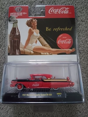 M2 Machines Coca-Cola 1957 Mercury Turnpike Cruiser M335 *Chase* BB01 20-30 - Image 1 of 2