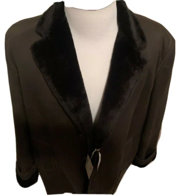  Abrigo BRIONI Cuero Piel de oveja Forro Hecho a Mano Italia Talla US 46 EU 56 $9500 Foto 1 de 4