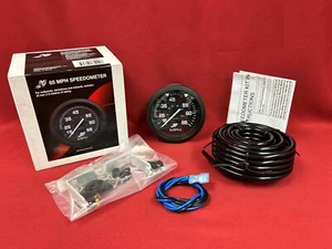 Mercury 65 MPH Speedometer Analog Gauge - Black - Part # 79-895285A03 - Bild 1 von 4