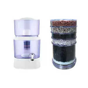 Salesbay Water Tank Filter Bench Top Bottle Dispenser Mineral Carbon Purifier - Picture 1 of 4