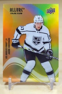 2022-23 Upper Deck Allure Color Flow Orange Green #SF-12 Jacob Moverare - LA
