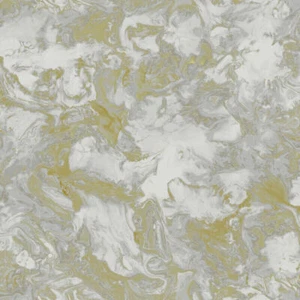 Metallic Marble | Cream Yellow Glitter Cream| Liquid Marble Debona 6361 - Picture 1 of 2