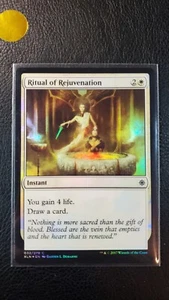Ritual de Rejuvenecimiento LÁMINA 032/279 M PF MTG Serie Ixalan - Imagen 1 de 2