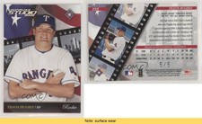 2002 Donruss Studio National Convention Embossing /5 Travis Hughes Rookie RC