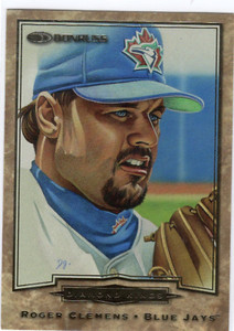 1998 Donruss Diamond Kings #14 Roger Clemens #7704/10000 Blue Jays