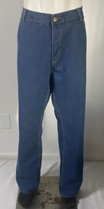 "Pantalones de mezclilla azul para hombre CHAMS cintura 44"" de largo 45"" - Imagen 1 de 9