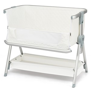 baby joy portable baby bedside sleeper