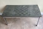 Vintage 1960s Chess Design Coffee Table