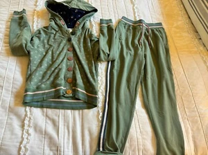 Matilda Jane Clothing Girls Size 10 Top 8 Pants GUC-wash wear- Norah Jogger Set - Picture 1 of 6