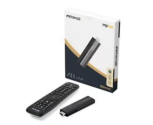 Amiko A11 Link 4K Android TV Dongle Stick MYTV3 Bluetooth Remote Dual-band WiFi - Picture 1 of 12
