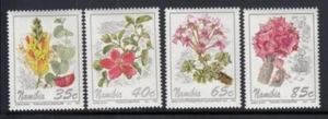 NAMIBIA Kuntze, Hibiscus, Geranium & Cactus MNH set - Picture 1 of 1