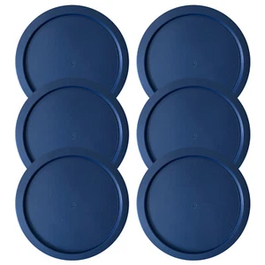 Replacement Lid for Pyrex 1-CUP Storage Cover 4" Bowl 7202-PC Blue (6-Pack) - Bild 1 von 2