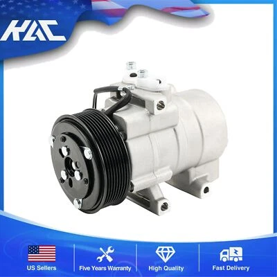 AC A/C Compressor For 2011-2016 Ford F-350 Super Duty 2016-2019 2021-2023 F-750 - Image 1 of 4