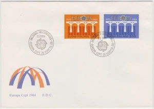 Finland FDC 1984 Europa C.E.P.T., Bridge Mint - Picture 1 of 1
