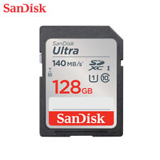 SanDisk Ultra 128GB UHS-I Class 10 SDXC 140MB/s SD memory card for Full HD Video