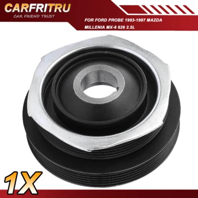 Engine Harmonic Balancer for Ford Probe 1993-1997 Mazda Millenia MX-6 626 2.5L Foto 1 de 4