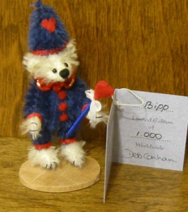 DEB CANHAM Artist Designs BIPP Jester & Clown Coll, 2.5" NEW From Retail Store - Picture 1 of 1