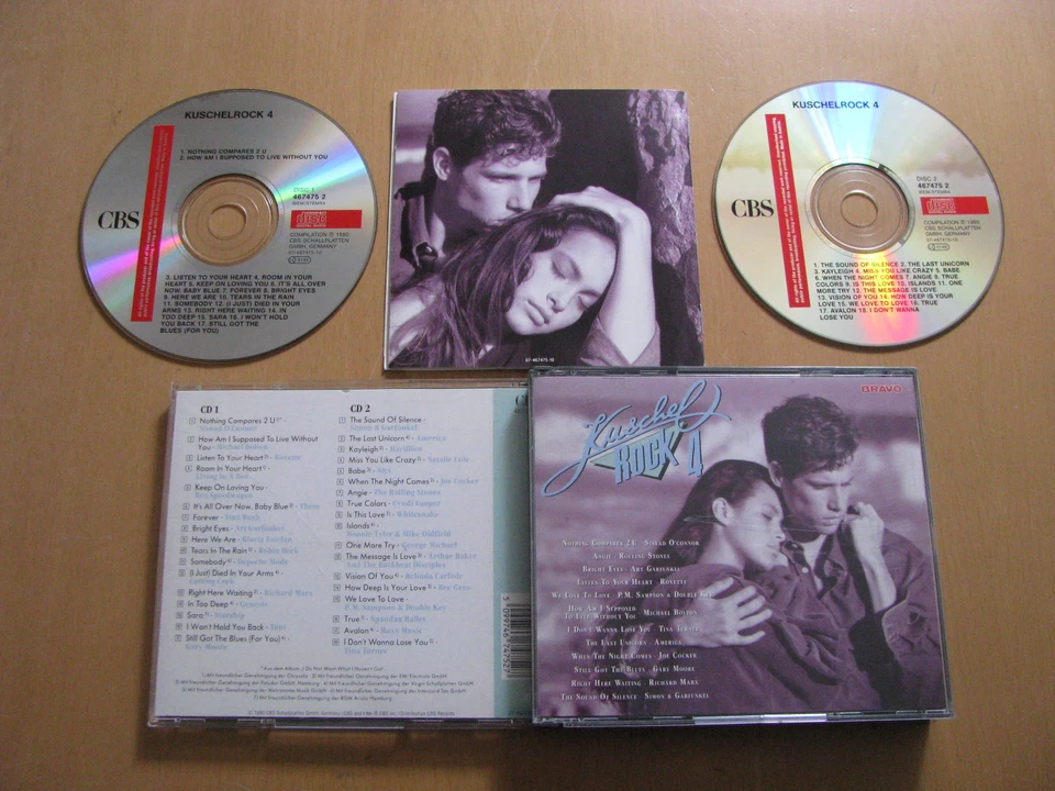 Bravo Kuschelrock Vol. 4 mit Booklet 35 Tracks 90ziger 2 CD Box - Bild 1 von 1