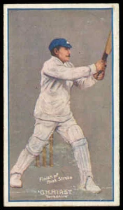 Sniders & Abrahams - 'Cricketers in Action' (c1906) - G.H. Hirst (Yorkshire) - Picture 1 of 2