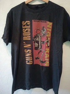 Guns N Roses Nightrain Shirt - Gr. L Heavy Metal Rock Band - Tultex - Imagen 1 de 4