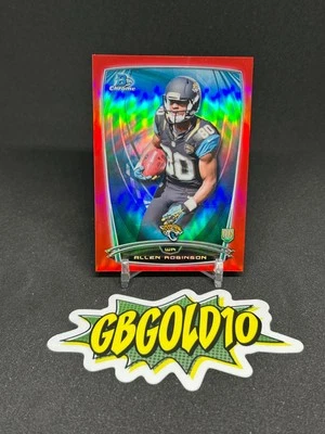 2014 Bowman Chrome - Allen Robinson #161 (RC) Red Refractor /25 - Image 1 of 2