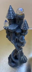 Figura Estatua Castillo del Mago Estaño Perth/Obras Maestras De Colección - Imagen 1 de 5