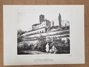Castello di Sarre Aosta Monarchia di Savoia Enr. Gonin F.lli Doyen Ristampa - Picture 1 of 1