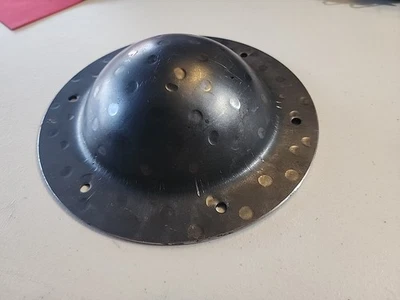 Armadura Umbo de acero oscuro pesado escudo vikingo de hierro medieval forjado a mano SCA Foto 1 de 4