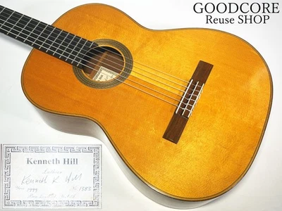 Guitare classique Kenneth Hill n°1383 1999 comprend un étui rigide - Photo 1/4