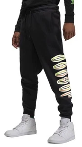 Pantalones deportivos para hombre talla XXL Nike Jordan Flight MVP polar negros DV1603-010 - Imagen 1 de 6