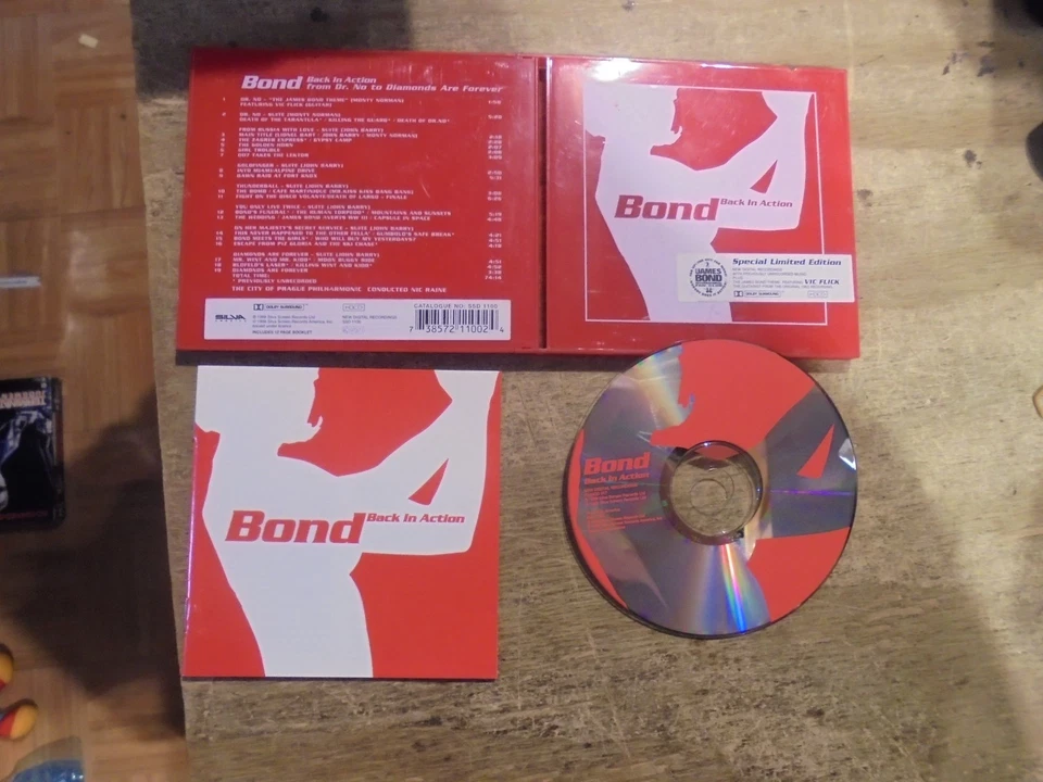 Bond Back In Action Special Limited Edition CD John Barry near mint disc - Image 1 of 1