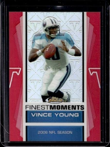 2007 Finest Vince Young Moments Refractor #34/149 Titans - Picture 1 of 2