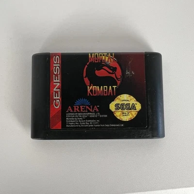 Mortal Kombat (Sega Genesis, 1993) - Image 1 of 2
