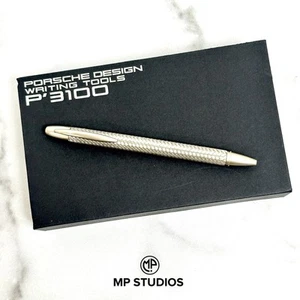 Porsche Design Tec Flex P3100 Geflochten Webkugelschreiber Sammler Geschenk - Bild 1 von 8