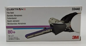 3M Cubitron II File Belt 33440 3/8" x 13" 80+ Grit 10 per Box - Bild 1 von 3