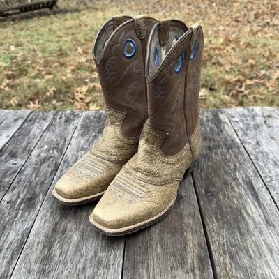 Ariat Juniors Niños Botas Vaqueras Occidentales Marrón Tostado 10015388 Talla 5 Foto 1 de 4