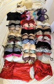 Victoria Secret & Other brands Bra Lot of   50+ All Sizes Sexy Sport