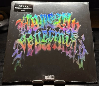 DRAKE - Honestly Nevermind 2-LP New SEALED vinyl **recalled** VERY RARE - Image 1 of 2