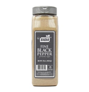 Fine Ground Black Pepper, 16 Oz – Smooth, Bold & Aromatic Pure Black Pepper Flav - Bild 1 von 4