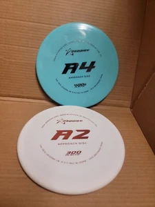 NEW Prodigy Disc 400G A4 - 171g silver foil Stiff & A2 300 - 172g red Foil USA - Picture 1 of 6