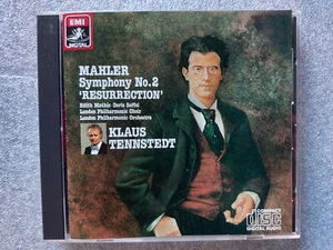 MAHLER**SYMPHONIE Nr. 2 AUFERSTEHUNGS CD**KLAUS TENNSTEDT** JAPAN 1982 SEHR GUTER ZUSTAND - Bild 1 von 3
